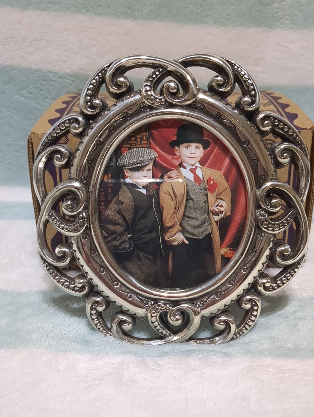 Brighton silver tone photo picture Like New